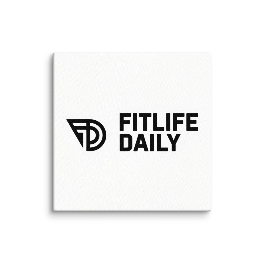 FitLife Daily Logo Canvas