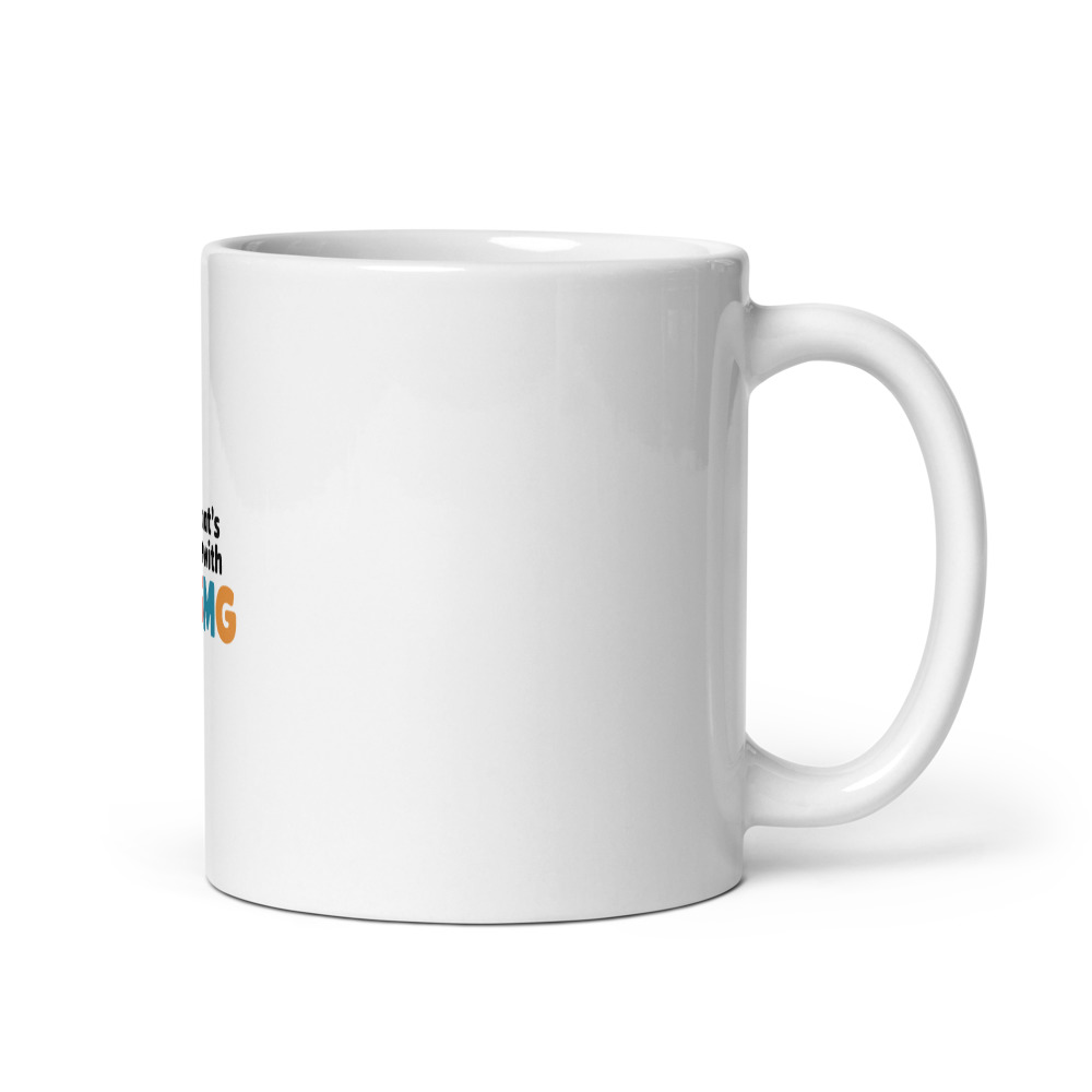 What's Up SMG Logo Mug